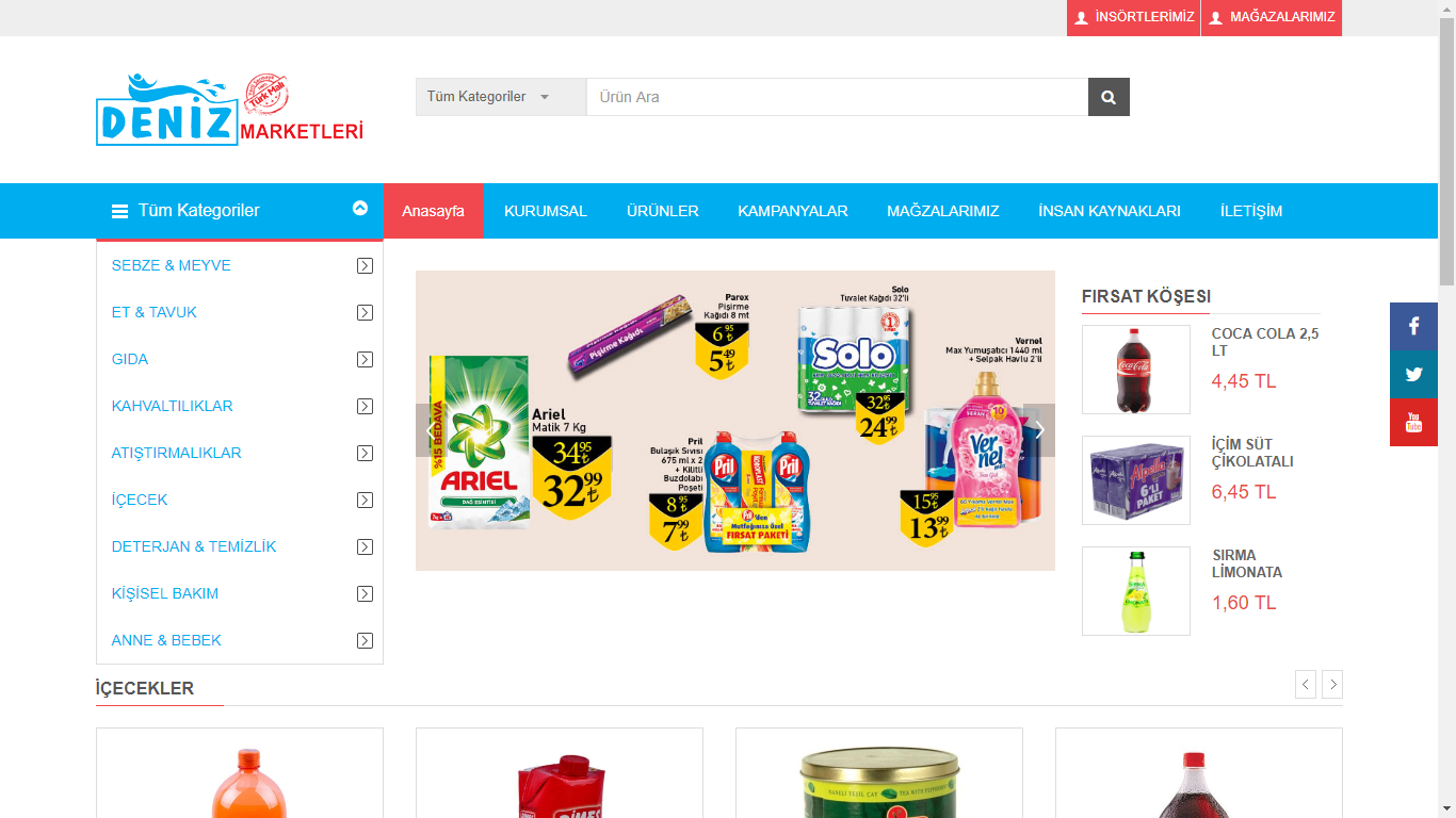 DENİZ MARKETLERİ