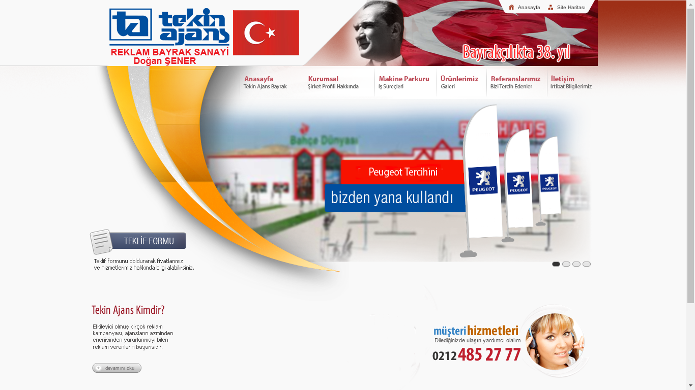 TEKİN AJANS BAYRAK