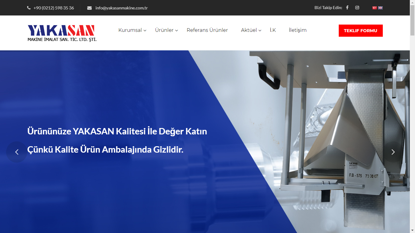 YAKASAN MAKİNE